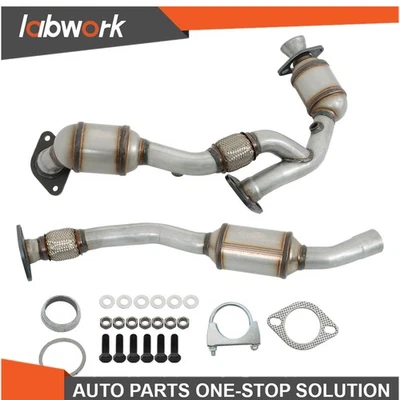 Labwork Front+Rear Catalytic Converter 2000-2007 For Ford Taurus 3.0L V6 - Image 1 of 4