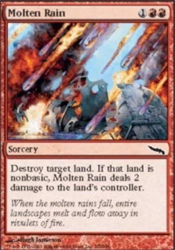 Molten Rain - Mirrodin #101/306 MTG Magic The Gathering - Image 1 of 1