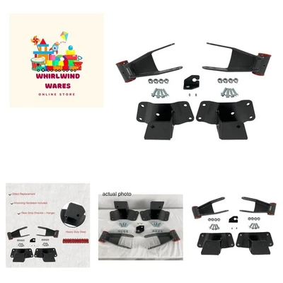 4" Rear Drop Kit W/Shackles & Hangers For 1988-1998 Chevy Silverado/GMC Sierr... - Image 1 of 4