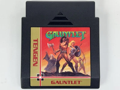 Gauntlet Nintendo Entertainment System NES 1987 Black Cartridge Only Tengen  - Image 1 of 2