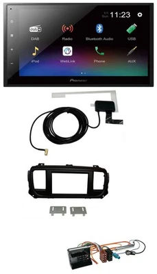 Pioneer DAB MP3 Bluetooth 2DIN USB Autoradio für Citroen Jumpy Dispatch Spacetou - Bild 1 von 4