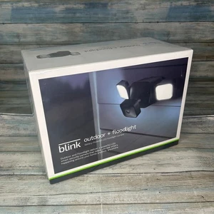 Blink Security Camera with Floodlight Outdoor 4 Battery-Powered 1080p Black - Picture 1 of 7