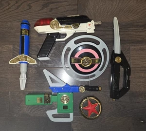 Power Ranger Zeo 7 In 1 ZEO Blaster Set MISSING 1 Part Nunchucks - Picture 1 of 7