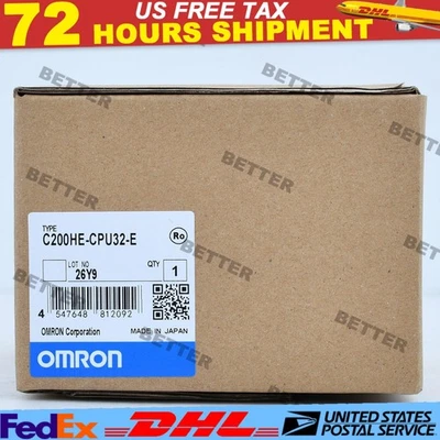 Unidad de CPU Controlador Programable C200HE-CPU32-E Omron C200HE-CPU32-E Gratis de EE. UU. IMPUESTOS Foto 1 de 4