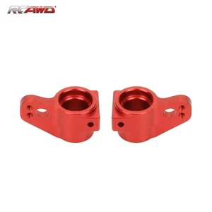 2x Alloy Rear Hub Set Red For Losi 1-10 22S 2WD No Prep Drag Car Upgrade Parts - Picture 1 of 6