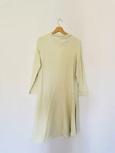 COS Dress Size Medium Mint Green Jersey Boat Neck Lagenlook - Picture 1 of 10