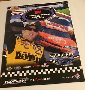 Michigan Int'l Speedway NASCAR 3M Performance 400 Race Program 2007 - Picture 1 of 8