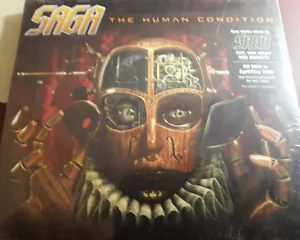 SAGA-THE HUMAN CONDITION *CD BRAND NEW STILL SEALED NUOVO SIGILLATO RARE - Foto 1 di 4