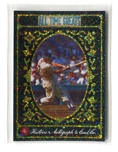 Autógrafos históricos de todos los tiempos grandes Mickey Mantle 2024 nivel 2 #66/800 patio - Imagen 1 de 1