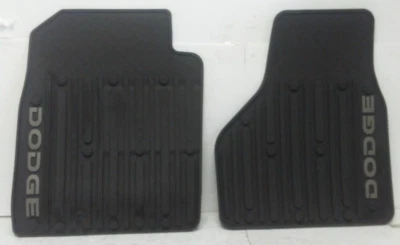 RAM 1500 2500 3500 2009-2012 alfombrilla de goma delantera derecha e izquierda OEM 82211059 Foto 1 de 4