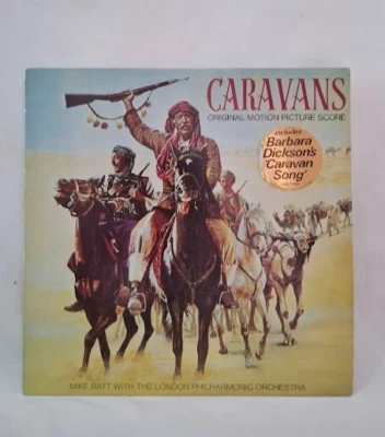 Mike Batt CARAVANS Film Soundtrack Score OST LP Anthony Quinn Barbara Dickson - Image 1 of 4