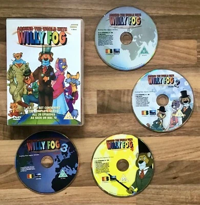 AROUND THE WORLD WITH WILLIE FOG - COMPLETE COLLECTION BOX SET (MISSING DISC 5) - Image 1 of 4