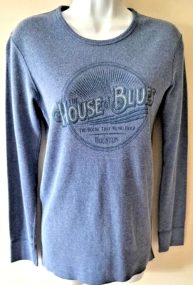 Винтажная футболка с длинным рукавом House Of Blues HOUSTON размер SMALL женская футболка б/у в отличном состоянии!!! - Изображение 1 из 4