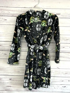 Star Wars Disney Bath Robe Child Size M (8-10) Baby Yoda - Picture 1 of 6