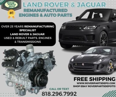 Land Rover Range Rover  Supercharged  06-09 Remanufactured Engine  - Image 1 of 2