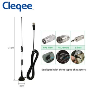 2Pcs/lot Radio Antenna Lot 3dBi SMA Magnetic Small Size Three Types of Adapters - Picture 1 of 6