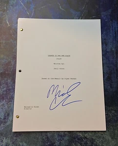 GFA Orange is the New Black * MICHAEL CHERNUS * Guión de episodio de TV firmado certificado de autenticidad - Imagen 1 de 2