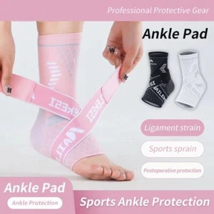 Foot Strap Ankle Compression Sock Adjustable Sports Ankle Protector Fitness - Picture 1 of 15