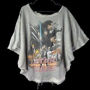 Star Wars: Die letzten Jedi Disney Parks Poncho Shirt, Größe 3XL Übergröße Cape - Bild 1 von 13
