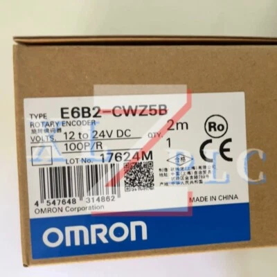 1PCS New Omron E6B2-CWZ5B 100P/R Rotary Encoder In Box* - Image 1 of 3