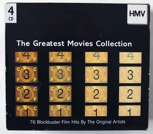 THE GREATEST MOVIES COLLECTION / 4 x CD SET / 76 ORIGINAL TRACKS / HMV EMI 2001 - Picture 1 of 3