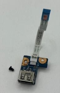 595205-001 DA0AX1TB6E0 HP G62 G62-222US USB PORT BOARD - Picture 1 of 2