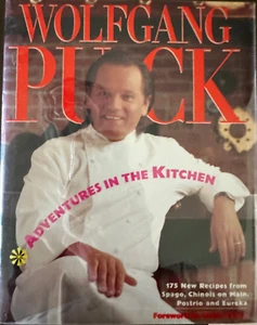 Adventures in The Kitchen Wolfgang Puck Foreword by Calvin TrillinSigned REDUCED - Imagen 1 de 13