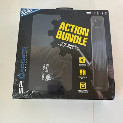 GoPro Case & Telescopic Pole 19" Hero 2 Hero 3 Hero 3+ Hero 4 Other POV Cameras - Image 1 of 4