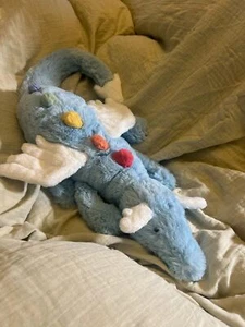 Jellycat Sky Dragon beautiful rainbow and white wings - Picture 1 of 8