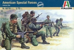 Italeri 6078 1/72 Scale Military Model Kit Vietnam War American Special Forces - Picture 1 of 1