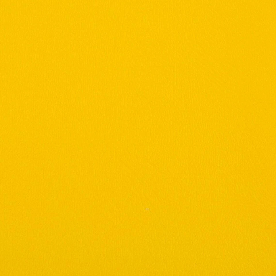 Yellow Contract auto furniture upholstery faux leather vinyl fabric 54" Wide  - Image 1 of 1