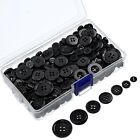 400 Pieces Buttons Round Resin Button Sewing Craft Buttons With Storage Box Fo
