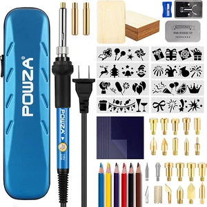 72Pcs Wood Burning Kit for Beginners Adjustable Professional Wood Burner Pen ... - Picture 1 of 6