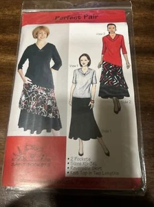 Saf-T-Pockets Perfect Pair Pattern #2008 Blouse/Skirt New - Picture 1 of 2
