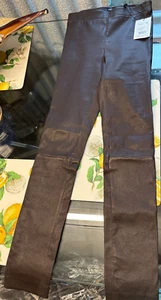 Theory Skinny Leggings In Leather - Picture 1 of 4