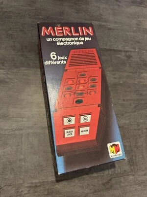 Jeu Vintage électronique Merlin avec boîte Miro-Meccano - Photo 1/4