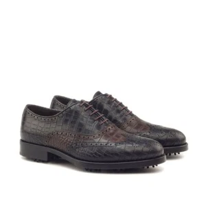 Robert August | The Devon Ave. Full Brogue No. 2894 | Golf Soles - Picture 1 of 4
