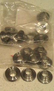 Flathead Ford Sidevalve 1932-54 valve spring retianers hot rod. set of 16 - Picture 1 of 2