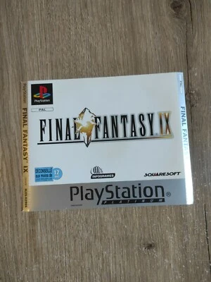Jaquette avant seul Jeu vidéo PlayStation PS1 final fantasy 9 - Photo 1/4