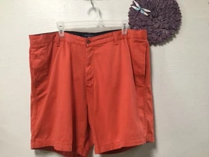 Saddlebred Mens Casual Shorts Sz 40 W Paprika Orange Side and Back Pockets 166  - Picture 1 of 5