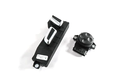 2012 奥迪 Q7 (4L) 左前驱动电源座椅调节开关(黑色) — 第 1/4 张图片