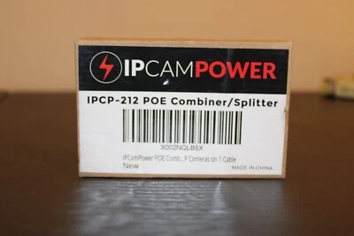 Combinador/divisor IPCAM POWER IPCP-212 POE Foto 1 de 3