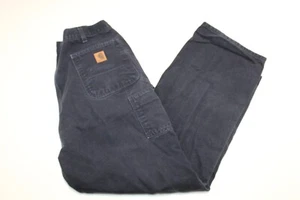 Pantalón de Trabajo Carhartt B11 MBT Calce Relajado Sarga Utilitario Azul Oscuro Para Hombres Talla 40 x 30 - Imagen 1 de 6