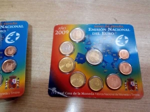 CARTERA OFICIAL ESPAÑA 2009 BU Spain 2009 coin set BU 2 euro EMU - Imagen 1 de 3