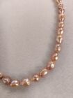 High Quality Genuine Natural Baroque Pearl Necklace