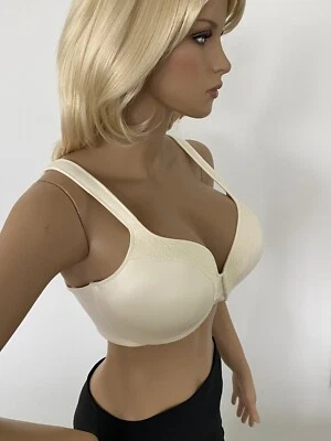 Sujetador Lilyette UW acolchado cómodo correas espalda suavizado 0477 talla 36DD NUEVO SIN ETIQUETAS Foto 1 de 4