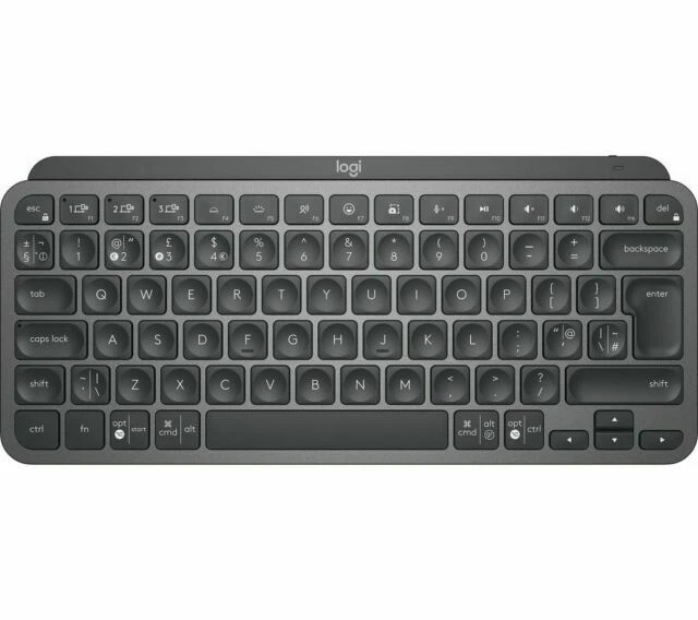 Logitech MX Keys Mini Wireless Illuminated Keyboard - Graphite (920-010495)