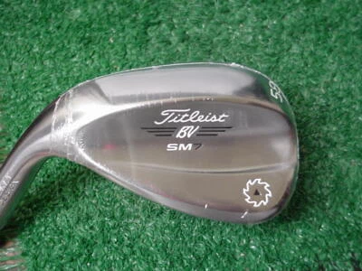 Left Hand Brand New Titleist Vokey Chrome Sm7 58-14 58 degree Lob Wedge K Grind - Image 1 of 3