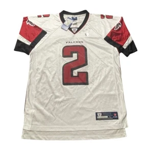 NWT Reebok Jersey Mens Large White Matt Ryan #2 Atlanta Falcons #2 NFL Deadstock - Picture 1 of 7