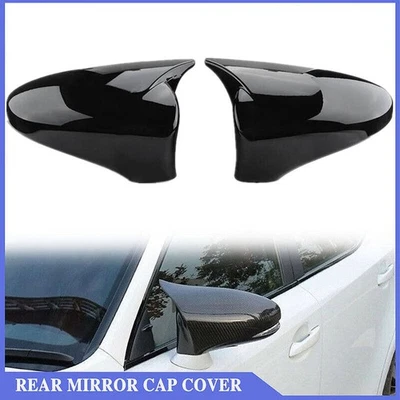 Mirror Cap Cover For Lexus IS RC GS 200 300 350 450 RC F SPORT 14-19 Gloss Black Foto 1 de 4